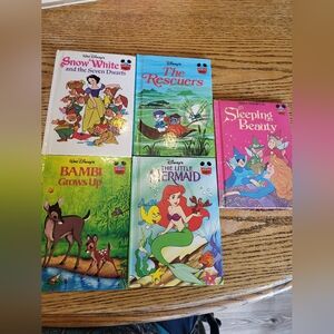 Vintage Random House Disney's Wonderful World Of Reading Books